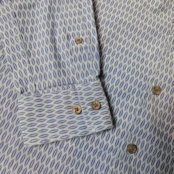 Johnnie-O Hangin Out Men's Shirt  Size L Button Down Beach Surfboard Sport - Picture 7 of 10